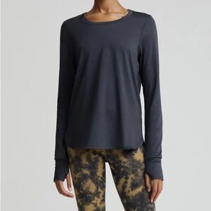 Varley Like New Kearney Women’s Long Sleeve Top Slate Marl